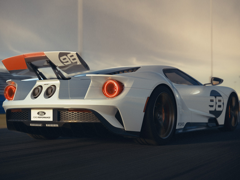 فورد تطلق النسخة الأولى من "جي تي هيريتيج" المستوحاة من الطراز الفائز بسباق دايتونا 1966